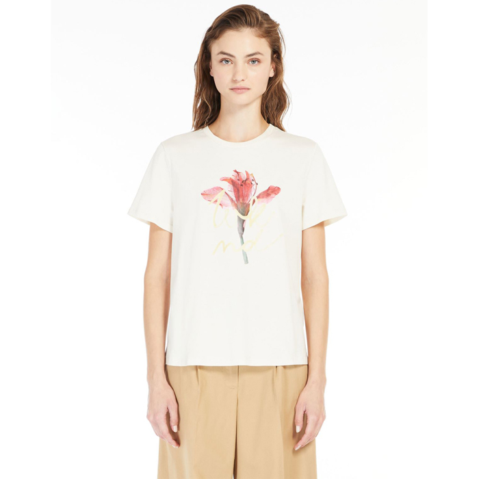 MAX MARA [Maxmara] �������� PRINTED JERSEY T-SHIRT 24030932