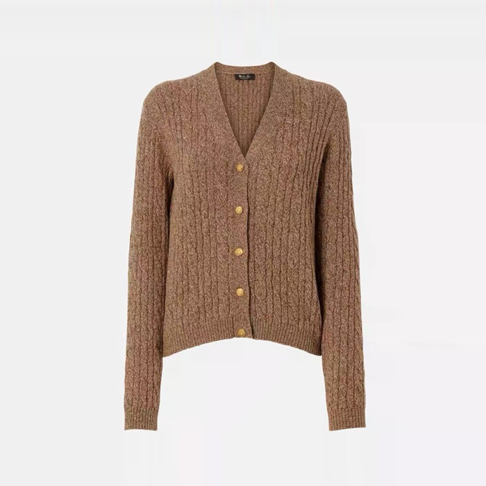 [Loro Piana] �η��ǾƳ� Cable-knit cashmere cardigan FAO3400