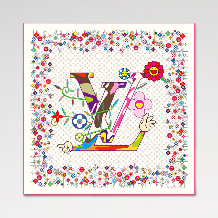 [Louis vuitton] ���̺��� LV x TM Monogram Superflat Shawl M96080