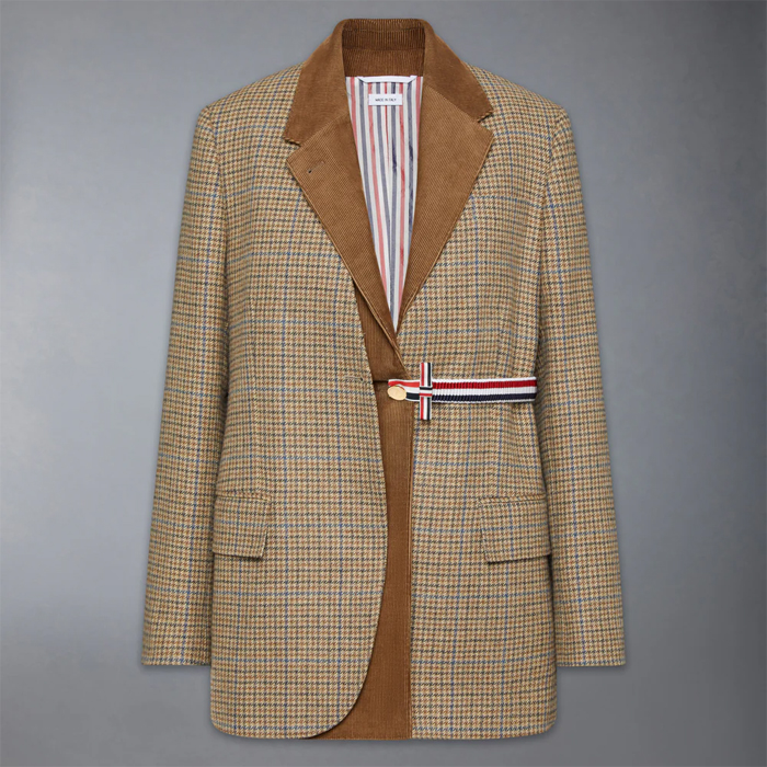 [Thom Browne] ����� ��Ŭ�� üũ ü��� Ʈ���� ��������Ʈ FBC938C-F0961-210