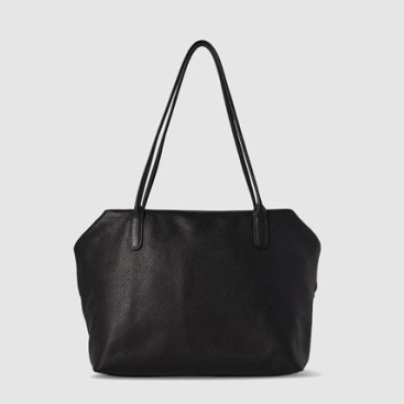 [The Row] �� �ο� Henri Bag in Leather Black W1759L41BAS