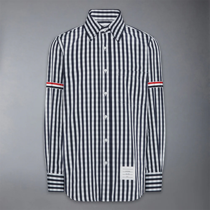 [Thom Browne] ����� ��� üũ ���ø� �Ϲ�� ���� MWL301O-F0998-415