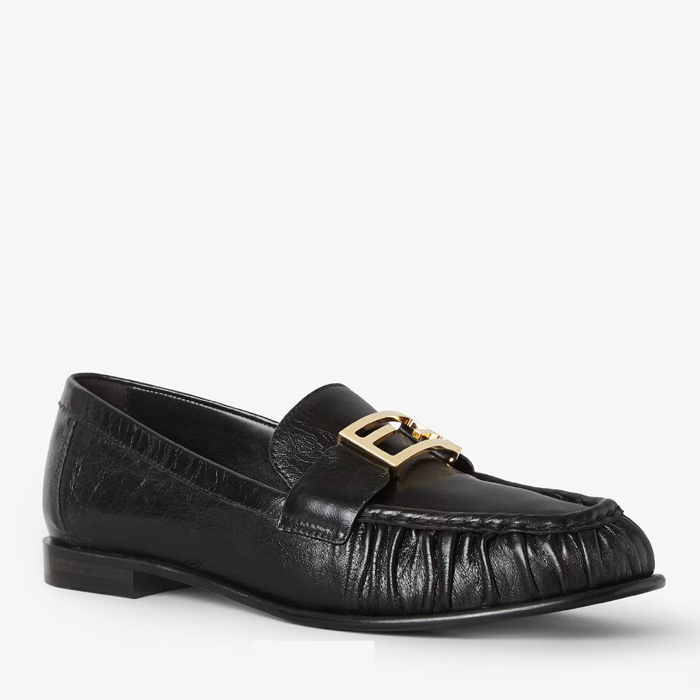 [Fendi] ��� Baguette nappa leather loafers 8D8756NBAF0QA1