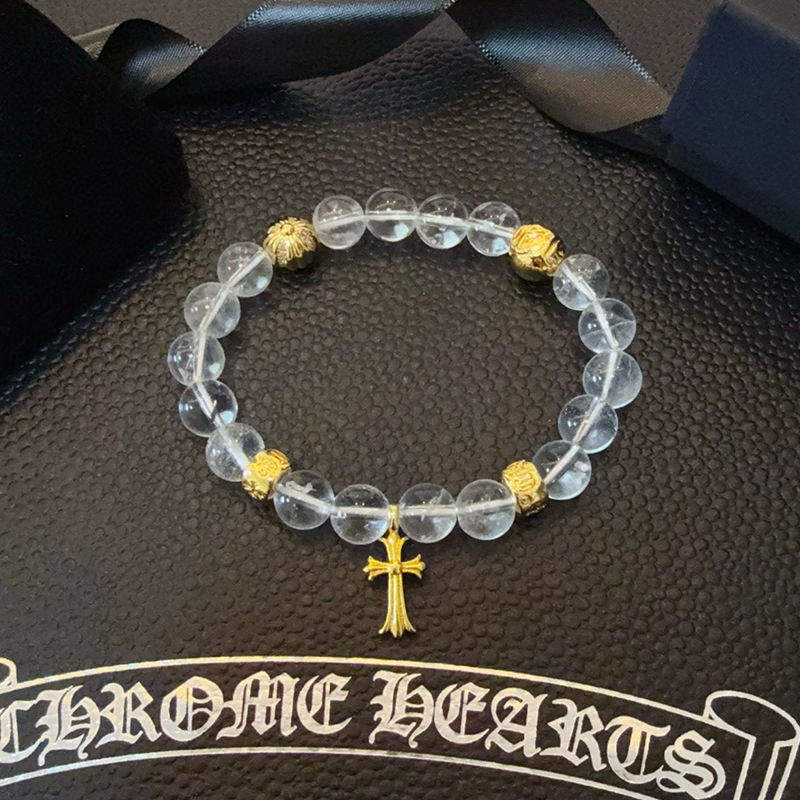 CHROME HEARTS [ChromeHearts] ũ������ ȭ��Ʈ ���� ũ�ν� ��庼 �극�̽��� 26010430