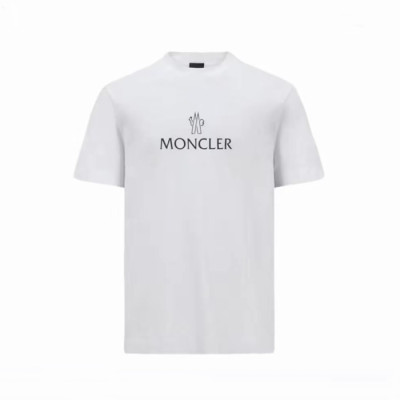 [Moncler] ��Ŭ���� logo cotton T-shirt K10918C00024829H8