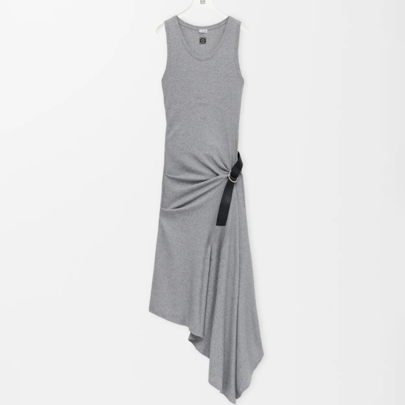 [LOEWE] �ο��� ��Ʈ��ġ ��ư ��ũ ��Ʈ �巹�� S359Y51XAD 2color