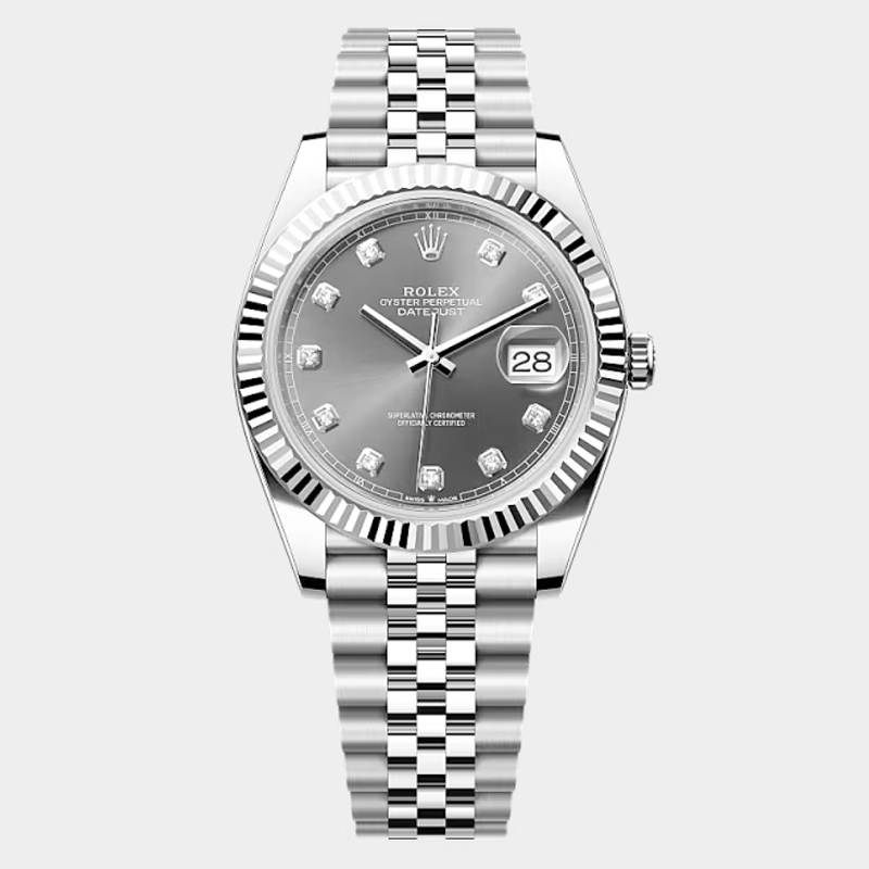 [ROLEX] �ѷ��� ��������Ʈ 41mm ���̽��� ��ƿ ������Ʈ ���̾� �����ƽ ��Ż �ð� 126334