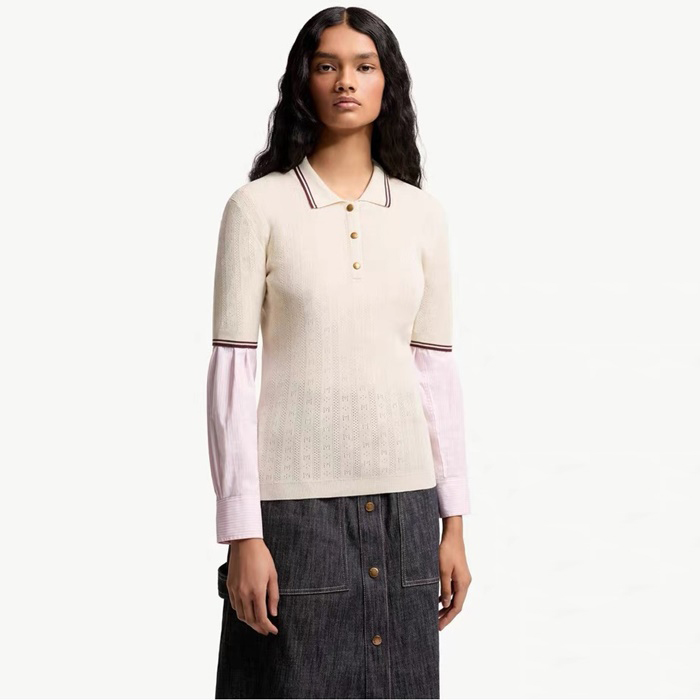 [Moncler] ��Ŭ���� Rhombus & Logo Pattern Cotton Polo Shirt L10939A00005M9371043