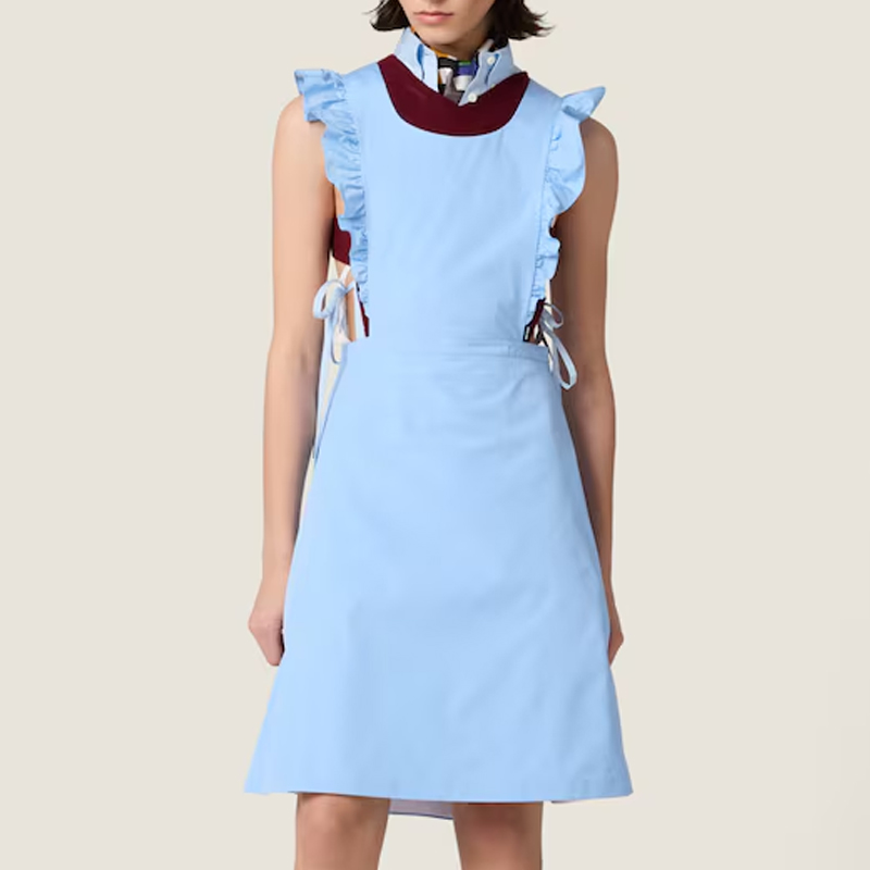 MIU MIU [Miumiu] �̿�̿� ���ø� �������� �巹�� MF6301_19SE_F0076_S_OOO