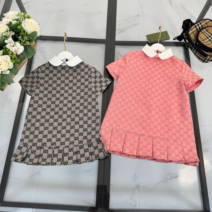 [Gucci] ���� Children's GG canvas dress 798380