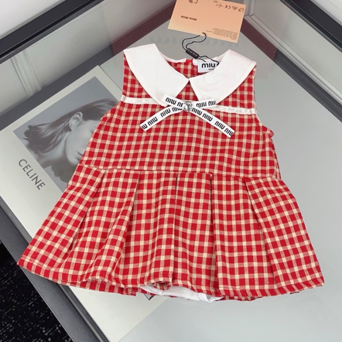 MIU MIU [Miumiu] �̿�̿� Ű�� �ΰ� ���� üũ �巹�� 26052831