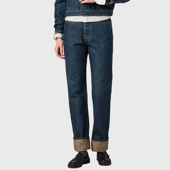 MIU MIU [Miumiu] �̿�̿� Five-pocket denim jeans GWP575_17OM_F0008_S_OOO