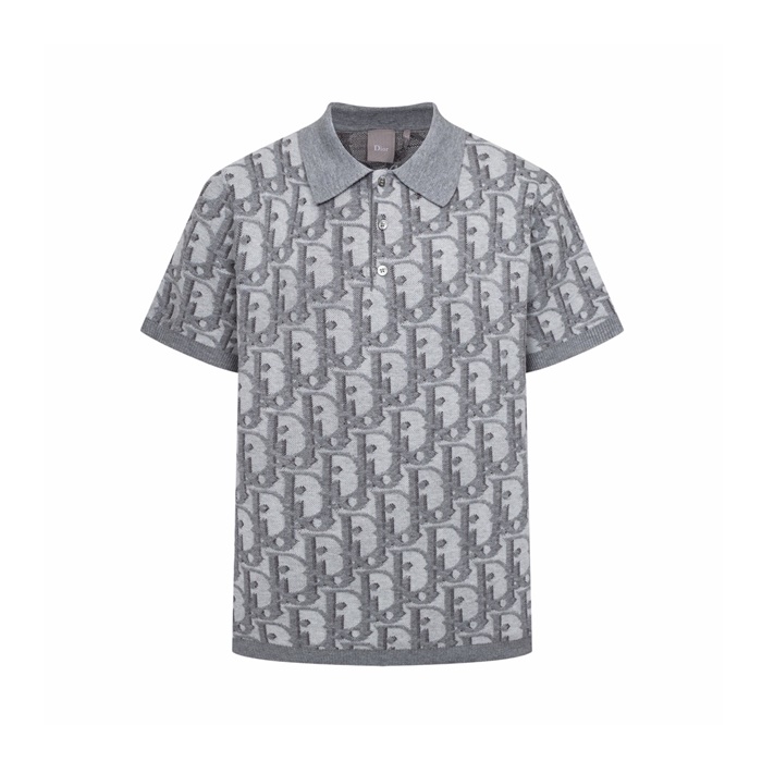 [Dior] ��� Oblique Polo Shirt, Regular Fit 683M824A7040_C888