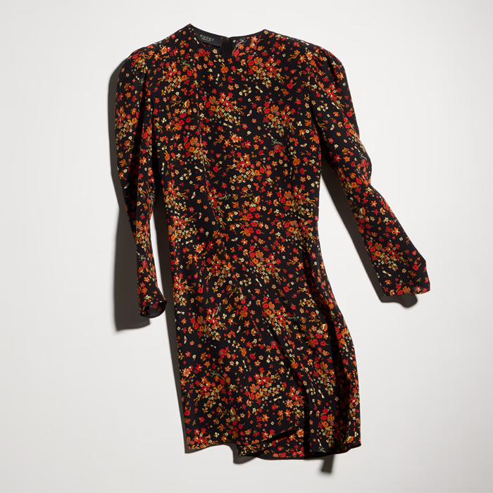 [Gucci] ���� Printed silk dress A002CA ZAU23 1072