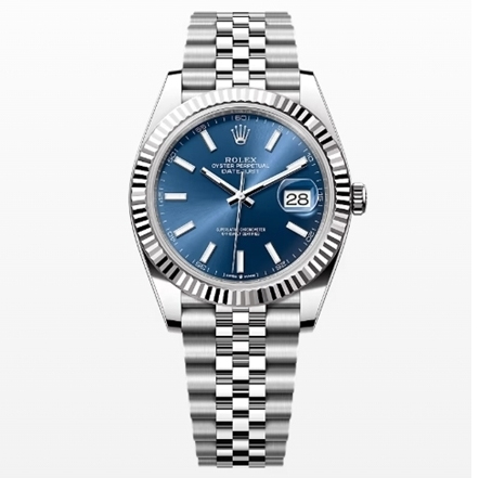 [Rolex] �ѷ��� ����Ʈ����Ʈ 41 ���̽���, 41mm, ���̽��ͽ�ƿ�� ȭ��Ʈ ��� ���۷��� 126334