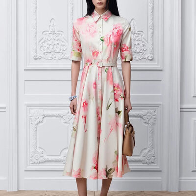 [DIOR] ��� ��Ƽ�÷� ����Ƽ�� ���� ��ư ���ø� �巹�� 621R95A3D38_X1846