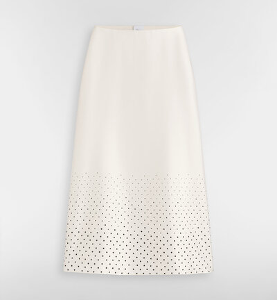 [DIOR] ��� �÷��� �̵� ��ĿƮ (Flared Midi Skirt) 651J11A3L48_X0929