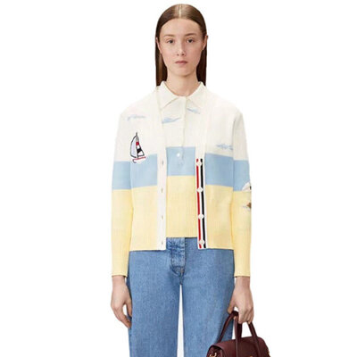 [THOM BROWNE] ����� RWB ��Ʈ������ ��ī�� ���Ϻ�Ʈ ����� ȭ��Ʈ �÷��� FKC717A