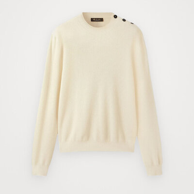 [LORO PIANA] �η��ǾƳ� ������ ũ��� ��ư ������ ���� ������ FAQ4654