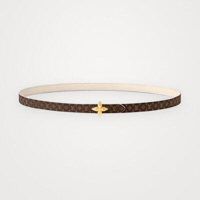 [LOUIS VUITTON] ���̺���  LV �̴� �ö���׷� 15mm �������� ��Ʈ M4196Y