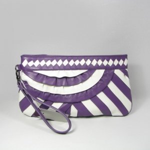 Bottega Veneta Nappa Clutch purple [87626] 