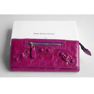 Balenciaga Wallet 09001 Purple 