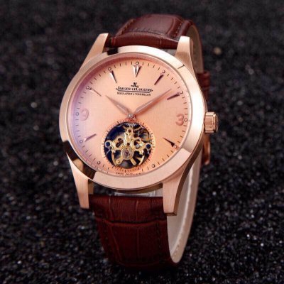 JAEGER LECOULTRE (custom�� ������ Swiss eta Automatic Movment,Sapphire Glass,Italy Leather Band)