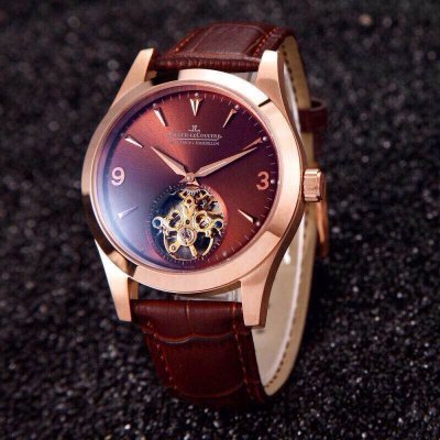 JAEGER LECOULTRE (custom�� ������ Swiss eta Automatic Movment,Sapphire Glass,Italy Leather Band)