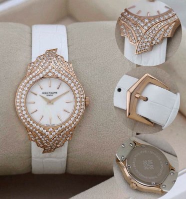 PATEK PHILIPPE(custom�� ������ Swiss eta Quarts Movment,Sapphire Glass,Italy Leather Band)