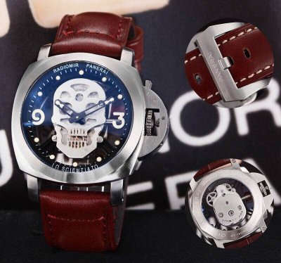 PANERAI (custom�� ������ Swiss eta Automatic Movment,Sapphire Glass,Italy Leather Band)