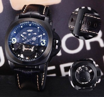 PANERAI (custom�� ������ Swiss eta Automatic Movment,Sapphire Glass,Italy Leather Band)
