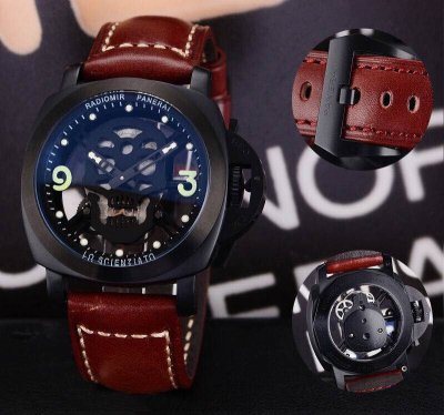 PANERAI (custom�� ������ Swiss eta Automatic Movment,Sapphire Glass,Italy Leather Band)