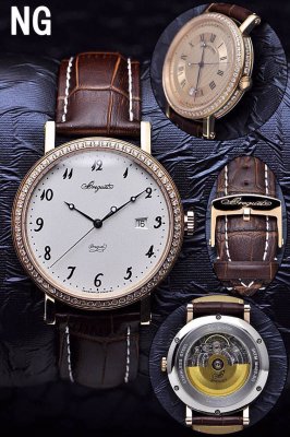 BREGUET(custom�� ������ Swiss eta Automatic Movment,Sapphire Glass,Italy Leather Band)