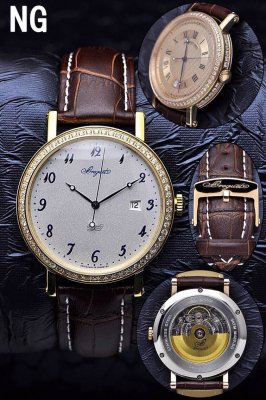 BREGUET(custom�� ������ Swiss eta Automatic Movment,Sapphire Glass,Italy Leather Band)