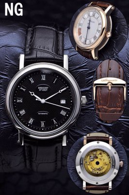 BREGUET(custom�� ������ Swiss eta Automatic Movment,Sapphire Glass,Italy Leather Band)