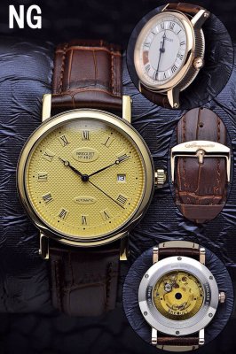 BREGUET(custom�� ������ Swiss eta Automatic Movment,Sapphire Glass,Italy Leather Band)
