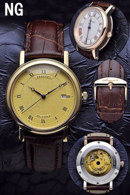 BREGUET(custom�� ������ Swiss eta Automatic Movment,Sapphire Glass,Italy Leather Band)