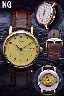 BREGUET(custom�� ������ Swiss eta Automatic Movment,Sapphire Glass,Italy Leather Band)