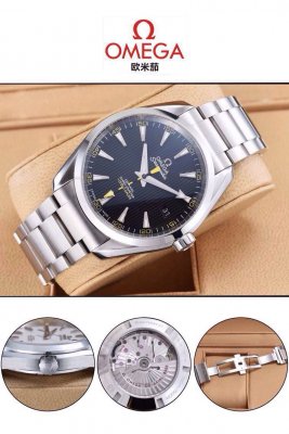 OMEGA (custom�� ������ Swiss eta Automatic Movment,Sapphire Glass,Stainless Steel Band)