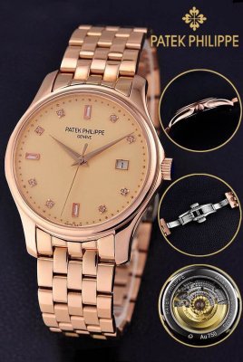 PATEK PHILIPPE (custom�� ������ Swiss eta Automatic Movment,Sapphire Glass,Stainless Steel Band)