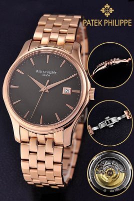 PATEK PHILIPPE (custom�� ������ Swiss eta Automatic Movment,Sapphire Glass,Stainless Steel Band)