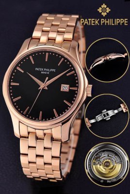 PATEK PHILIPPE (custom�� ������ Swiss eta Automatic Movment,Sapphire Glass,Stainless Steel Band)