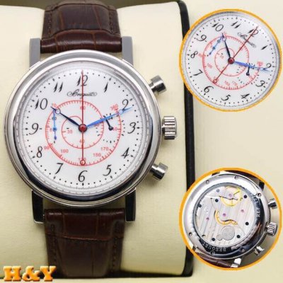 BREGUET(custom�� ������ Swiss eta Automatic Movment,Sapphire Glass,Italy Leather Band)