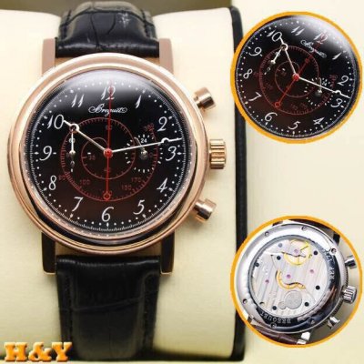BREGUET(custom�� ������ Swiss eta Automatic Movment,Sapphire Glass,Italy Leather Band)
