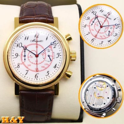 BREGUET(custom�� ������ Swiss eta Automatic Movment,Sapphire Glass,Italy Leather Band)
