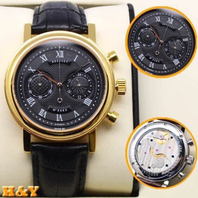 BREGUET(custom�� ������ Swiss eta Automatic Movment,Sapphire Glass,Italy Leather Band)
