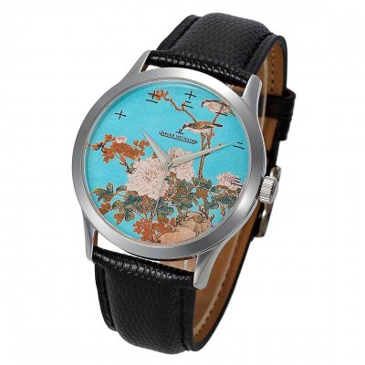 JAEGER LECOULTRE (custom�� ������ Swiss eta Automatic Movment,Sapphire Glass,Italy Leather Band)