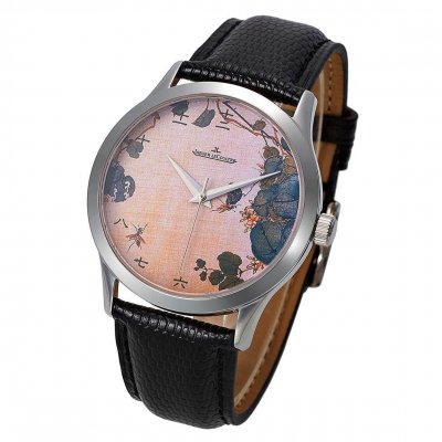 JAEGER LECOULTRE (custom�� ������ Swiss eta Automatic Movment,Sapphire Glass,Italy Leather Band)
