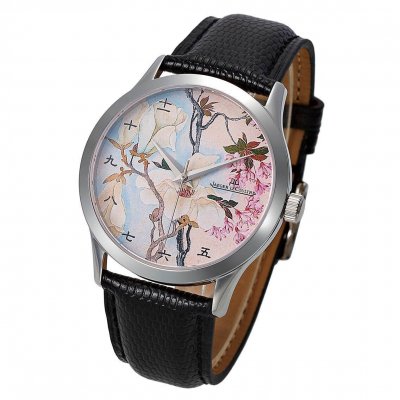 JAEGER LECOULTRE (custom�� ������ Swiss eta Automatic Movment,Sapphire Glass,Italy Leather Band)