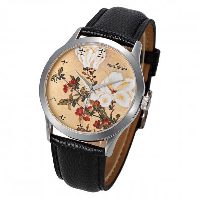 JAEGER LECOULTRE (custom�� ������ Swiss eta Automatic Movment,Sapphire Glass,Italy Leather Band)
